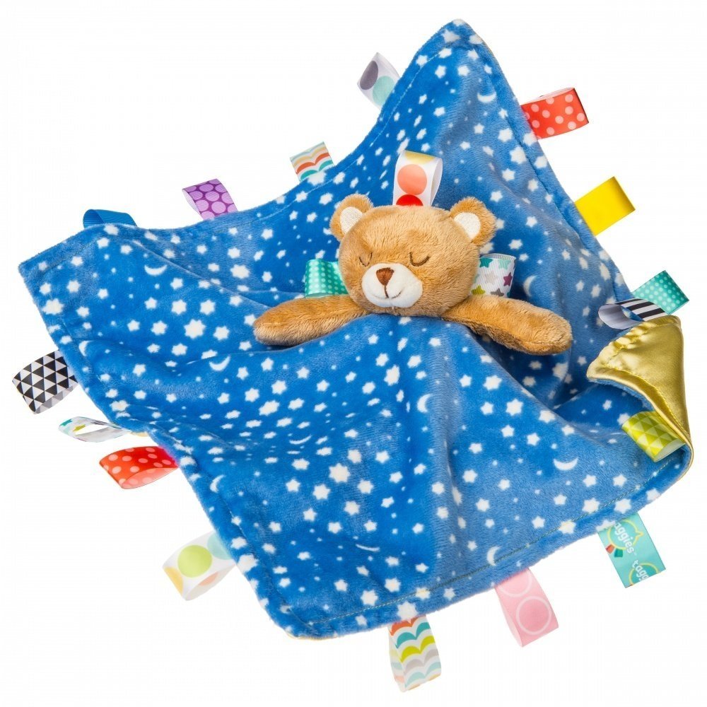Mary Meyer Baby Girl Boy Taggies Starry Night Teddy Bear Blanket