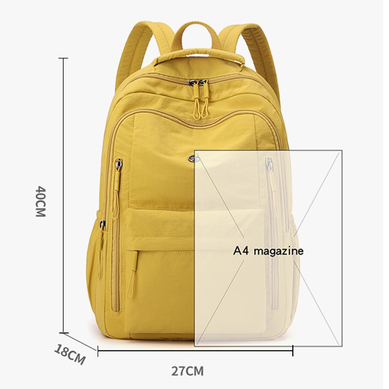 URSOFINE Travel Laptop Backpack, College Backpack for Women and Men, Large Lightweight Everyday Work Business Back Pack, Water-Resistant Anti Theft 15.6 Inch Laptop Casual Bag