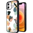 thumbnail image 1 of Compatible with iPhone 12 Case for Women - FYBTO Phone Case for iPhone 12 Pro Case Girls Flowers Pattern for iPhone 12 Cases Shockproof Silicone Protective Cover, 1 of 5