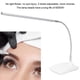 thumbnail image 3 of Lampara de Escritorio para Uñas, 3 Niveles Regulables Lámpara de Escritorio LED con Manguera de Metal Ajustable con 36 Cuentas para Decoración de Uñas Belleza Uso Doméstico Lámpara de Mesa LED, 3 of 9