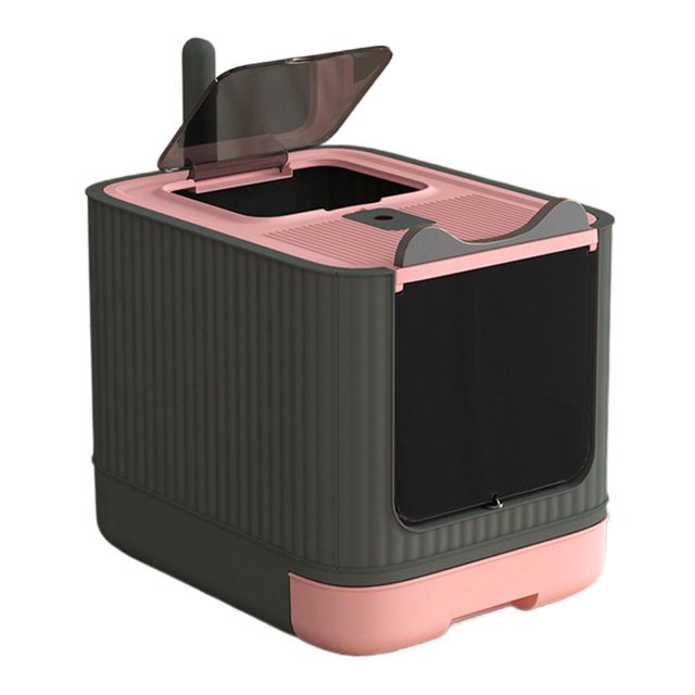 Lavabo para Arena Gatos Caja Completamente Cerrada Desodorizante
