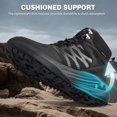 thumbnail image 5 of OrthoComfoot Men's Orthopedic Waterproof Hiking Boots: Comfortable Supportive Shoes for Walking and Everyday Wear, 5 of 7