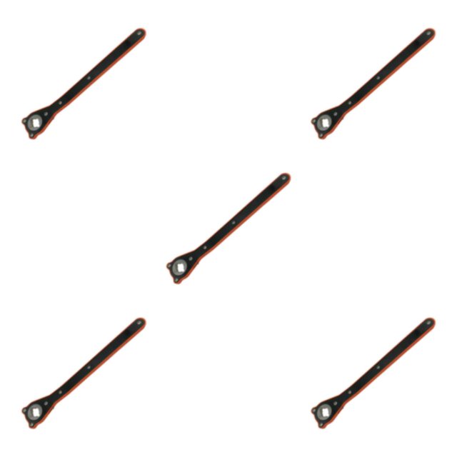 Kenally Gato de coche Llave de trinquete Gato de tijera Llave de rueda de neumático de garaje Ahorro de mano de obra Type2 NO2
