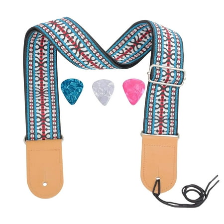 

TANGNADE Tools Strap Guitar Retro Adjustable Embroidery Vintage Length Accessory Adjustable Tools & Home Improvement Drill Bits & Accessories B