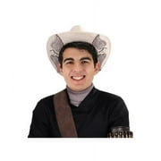 Cowboy Hat - Inlaid Angel Wings - Costume Accessory - Adult Teen