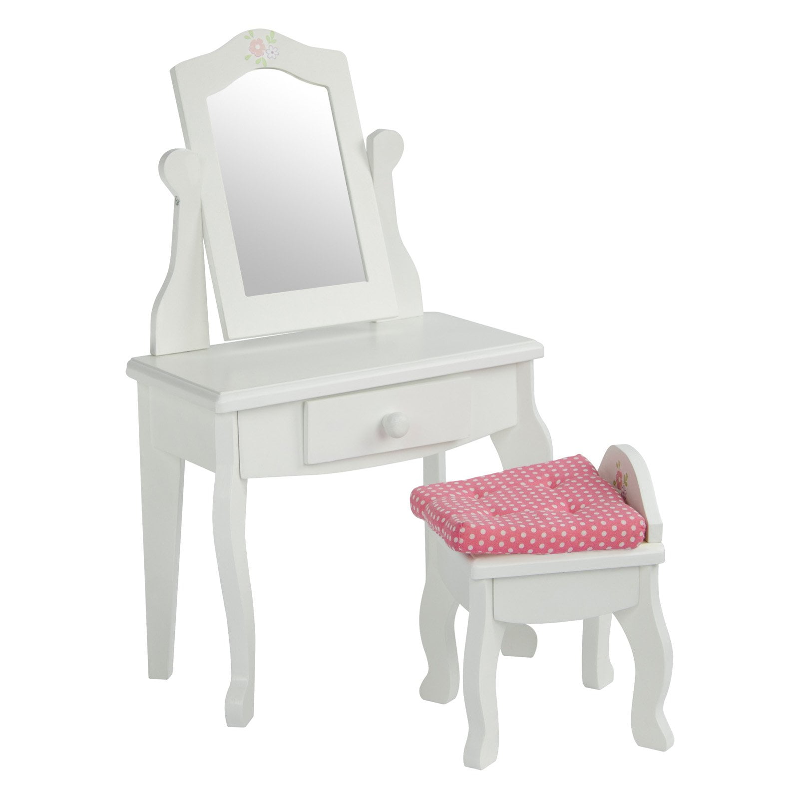Olivia S Little World Princess 18 Doll Vanity Table Olivia S Little World Princess 18 Doll Vanity Table Stool Set