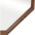 thumbnail image 4 of 2"Wx30" Diameter, Octagon Shaped Mirror, Cherry Finish, Crafted with Wood, Manufactured Wood, and Mirror, Decorative, 4 of 6