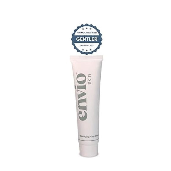 ENVIO Cranberry Clarifying Clay Mask with Bentonite for Deep Cleaning and Refreshing Your Skin - 1.0 Fl Oz