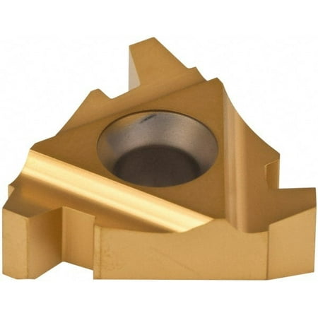 

Carmex 27IR Internal Right Hand 4 Acme Laydown Threading Insert Grade P25C TiN Coated Carbide