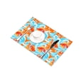 thumbnail image 3 of MKHERT Goldfish Artwork Placemats Table Mats for Dining Room Kitchen Table Decoration 12x18 inch,Set of 4, 3 of 4