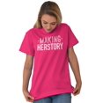 thumbnail image 3 of Making Herstory Her Story Feminist Women's Plus Size Graphic Tee Brisco Brands 3X, 3 of 5