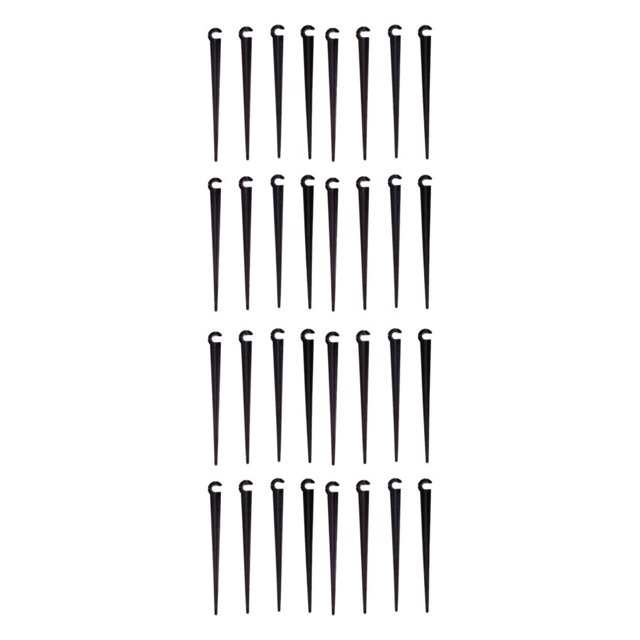 Monstrate Sistema de riego por goteo de jardín eficiente de 100 piezas - Plantas sanas e hidratadas Accesorios de riego por goteo duraderos Negro 10mm 2Conjunto