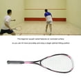 thumbnail image 3 of Beginner Squash Racket,Lightweight Portable Carbon Squash Racket Training with Racket Bag for Gym School, 3 of 7