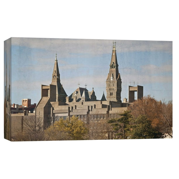 PTM University , 20x16, Decorative Canvas Wall Art