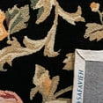 thumbnail image 6 of Safavieh Chelsea Georgiana Bordered Wool Area Rug, Black, 8' x 10', 6 of 10