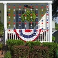 thumbnail image 6 of Topboutique 6 Pcs Red Blue White Star Streamers Patriotic Decorations 4th of July Paper Star Hanging String Garlands Independence Day Hanging Stars Banner for Memorial Day Labor Day,Total 39 ft, 6 of 7