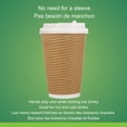 thumbnail image 4 of Café Express (500 Count) 16 oz - 473 ml Disposable Ripple Coffee Cups, Hot and Cold Beverage Drinking Paper Cups for Parties, Picnics, Events, Take-Out, 4 of 4