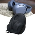 thumbnail image 1 of Bolsas de transporte impermeables Estuche para auriculares portátil con doble cremallera Estuche rígido a prueba de golpes Antiarañazos con cuerda de mano para EDIFIER W820NB, 1 of 9