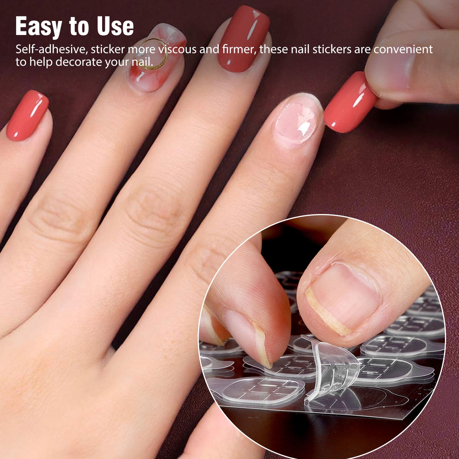 Tsv 240pcs Nail Adhesive Tabs Double Side Nail Adhesive Glue Stickers False Nail Jelly Gel Glue Tabs Nail Glue Transparent Flexible Adhesive Fake Nails Tab For Manicure Walmart Com Walmart Com