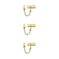 thumbnail image 2 of Speravity Brass Door Chain Lock House Childproof Doorknob Deadbolt Reinforcement Security Guard Indoor Office Toddlers Latón 3piezas, 2 of 6