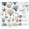 thumbnail image 3 of 2 Pcs Funny Kitchen Towels,Coastal Coral Starfish Microfiber Dish Towels,Kitchen Tea Towels,Kitchen Towel Set (18" X 26"), 3 of 3