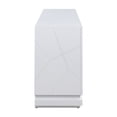thumbnail image 5 of Lilola Home Clay White Finish TV Stand with Fireplace and Speaker, 5 of 6