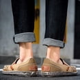 thumbnail image 5 of Men's Casual Shoes Breathable Comfortable Canvas Loafers Lightweight Stylish Footwear for Everyday Fashion, 5 of 8
