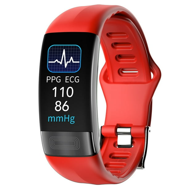 Gwong Electronica P11 Plus Smart Watch Monitoreo de salud multifuncional impermeable 0.96 pulgadas Fitness Tracker Sport Pulsera para Android Walmart en linea