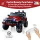 thumbnail image 4 of Kids House Carrito Montable Eléctrico para Niños TURBO, con Doble Puerta, Función de Balanceo, Control Remoto Bluetooth, USB MP3, Música y Luces LED, Motor Dual 12V, Inicio con Botón y Diseño Seguro, 4 of 8