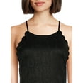 thumbnail image 4 of No Boundaries Juniors' High Neck Lace Dress, Sizes XS-XXXL, 4 of 5