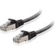 thumbnail image 4 of 125ft Tangle-Free Cat6 & 25ft Shielded Cat6a Ethernet Cables - Black, 4 of 5