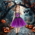 thumbnail image 7 of HCNTES Girls Princess Dress Party Dress Halloween Outfits(Purple&3,10-12 Years), 7 of 7