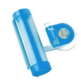thumbnail image 4 of Monstrate de dientes limpiadora facial exprimidor manual de tubo de plástico colgante multifunción Juegos de accesorios de baño azul, 4 of 6