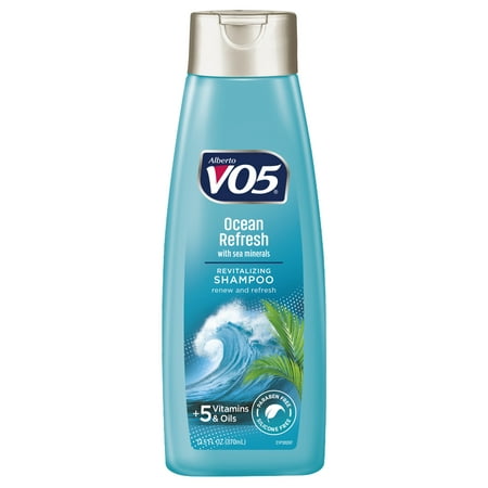 Alberto VO5 Herbal Escapes Ocean Refresh Moisturizing Nourishing Thickening Daily Shampoo 12.5 fl oz