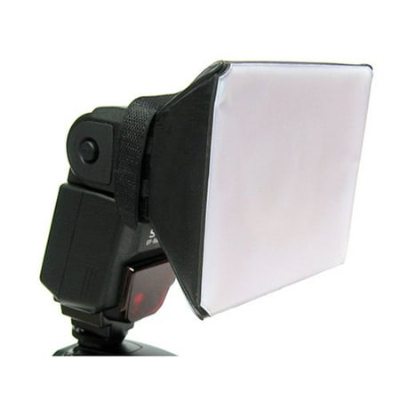 Opteka SB-1 Universal Studio Soft Box Flash Diffuser for Canon EOS, Nikon, Olympus, Pentax, Sony, Sigma, & Other External Flash (Best Cheap External Flash For Canon)