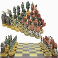 Japanese Samurai Character Theme Resin Chess Only Chess Table Puzzle