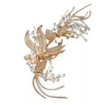 thumbnail image 1 of TIARA CORONA TOCADO PEINETA NOVIA XV BODA COMUNIÓN PRINCESA NIÑA M0029 GENÉRICA CUSTOM TOCNADO18, 1 of 2