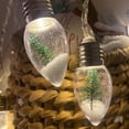 thumbnail image 1 of Christmas Tree String Lights Snow Globe Light Indoor Outdoor Christmas Lights Christmas String Lights, 1 of 10