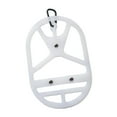 thumbnail image 3 of Footwear Clip for Backpack Silicone Shoe Clip for Outdoor Sports Climbing White L, 3 of 8