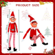 thumbnail image 2 of Muñecas Elfo De Navidad Belug De Ajustables Decoracion De Navideña Girl, 2 of 5