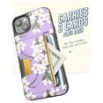 thumbnail image 2 of Smartish iPhone 15 Plus Wallet Case - Wallet Slayer Vol. 2 [Slim + Protective] Credit Card Holder with Kickstand - Very Cherry Blossom, 2 of 6