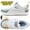 White/Silver, variant on Sosenfer Hands-Free Slip-On Wide Toe Box Barefoot Sneakers - Women's Zero Drop Walking Shoes