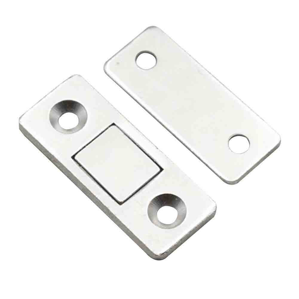 Morease Magnetic Buckle for Square Closet Doors and Windows, Magnetic Door  Catch Durable Stainless Steel with Neodymium Magnets Cabinet Magnetic Door  Catches for Sliding