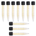 thumbnail image 1 of MasteelfCA 10 Pcs 5ml Glass Test Tube Centrifuge Vial Clear Sample Storage Container Device, 1 of 8