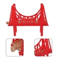 thumbnail image 2 of ColoMX Kit de modelo ensamblado de puente de tren de madera, juguete de doble cubierta para niños, juego ferroviario Compatible con las principales marcas de juegos para el hogar y la escuela, 2 of 7