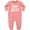 Mauve, variant on Future Table Tennis Champ Baby Fleece Romper