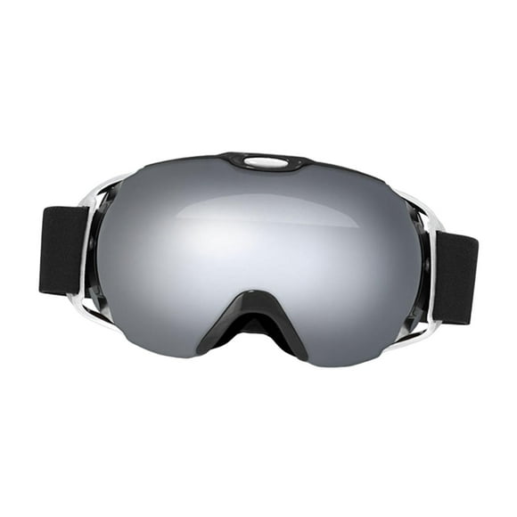 Gafas De Esquí Para Adultos, Antivaho, Para Montar En Moto De Nieve Y Patinaje, Color Negro