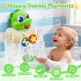 thumbnail image 4 of Juguete de baño para bebé Yitbisy, máquina de burbujas de dinosaurio con luces, 4 of 7