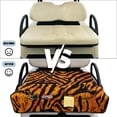 thumbnail image 6 of Yuyamidu Tiger Print Golf Cart Seat Covers for 2 Seats Golf Cart Seat Towel with Front Pockets for Club Car Universal Size Travel Sports Golf Cart Accessories, 6 of 8