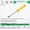 Yellow, variant on Transparent Crystal Mini Screwdriver Set - Precision Flat & Cross Head Manual Tools for Electronics and DIY Projects
